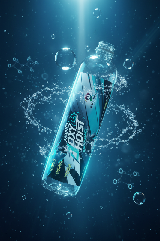 Nano OxyHoist Bottle - Oxygen Background
